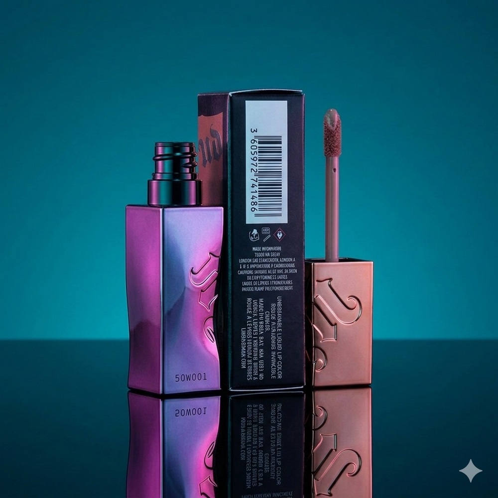 NIB Urban Decay Vice Lip Bond Liquid Lip Color Pleased - Smudge-Proof & Vegan - Picture 4 of 6